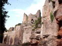 Felsen und Schloß Haut-Barr in Saverne