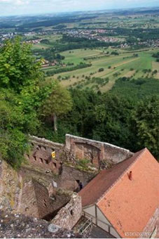 Aussicht von dem Haut-Barr