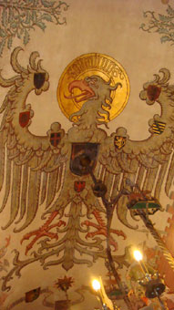 L'aigle imp&eacute;riale du ch&acirc;teau du Haut-Koenigsbourg