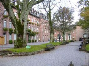 Le couvent du Mont Sainte Odile en Alsace