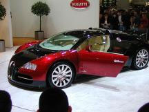 La Bugatti Veyron au mus&eacute;e de l'automobile &agrave; Mulhouse