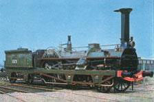 Crampton n&deg;80 &agrave; la cit&eacute; du train &agrave; Mulhouse