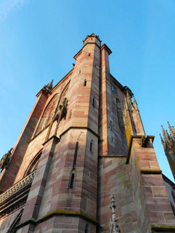 La coll&eacute;giale de Niederhaslach en Alsace