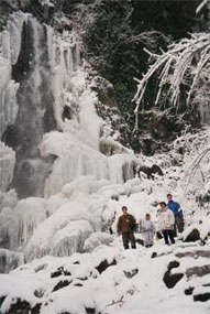 La cascade du Nideck en hiver