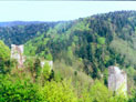 Die Burgruine Nideck und seine Wasserfall