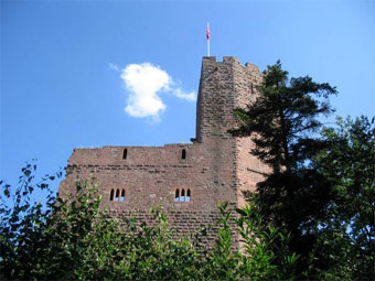 Le château de Wangenbourg proche du Gite Suisse d'Alsace