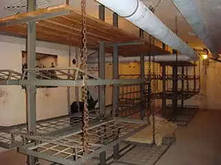 Schlafsaal in der Festung von Mutzig