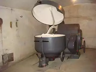 Teigmischer in der Festung von Mutzig