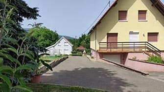 Annäherung nach Ferienhaus Elisa im Elsass