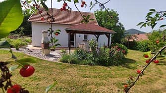 Die Laube von Ferienhaus Elisa
