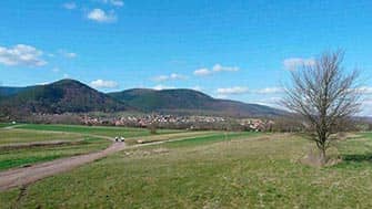 Spaziergang um das Ferienhaus Elisa im Elsass