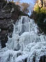 La cascade du Nideck gelée