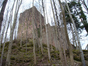 Les ruines du Nideck à Oberhaslach en Alsace