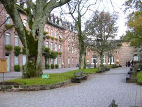 Das Kloster von dem Odilienberg-Elsass
