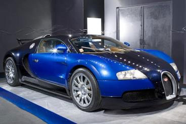 Die Bugatti Veyron von Molsheim, Automobilmuseum Mulhouse, Elsass