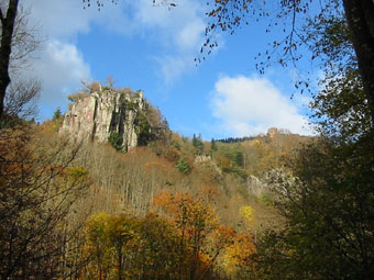 Gite uisse d'Alsace - Les ruines du Nideck