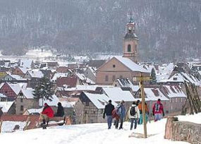 Gîte en Alsace - Riquewihr à Noël