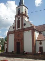 Die Kirche von Oberhaslach