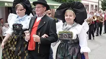 Fête folklorique alsacienne