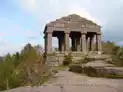 Le temple du Donon proche de Schirmeck en Alsace