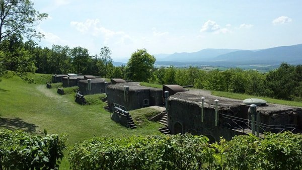 Le fort de Mutzig en Alsace