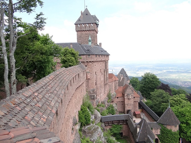 Le château Haut-Koenigsbourg en Alsace