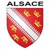 Le blason de l'Alsace