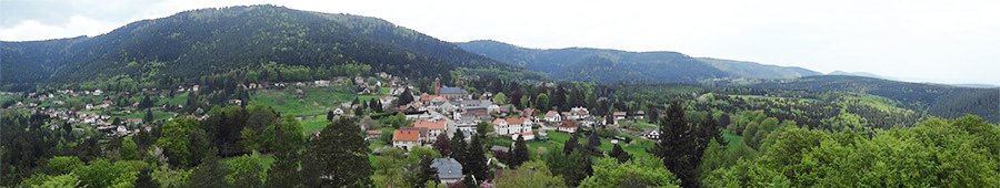 La Suisse d'Alsace, le village de Wangenbourg