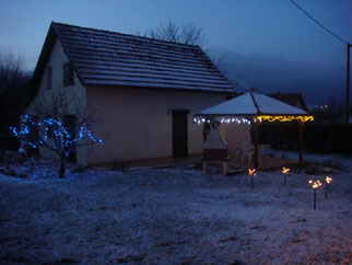 Ambiance de Noel au Gîte en Alsace