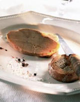 Confiture d'oignons et foie gras en cocotte